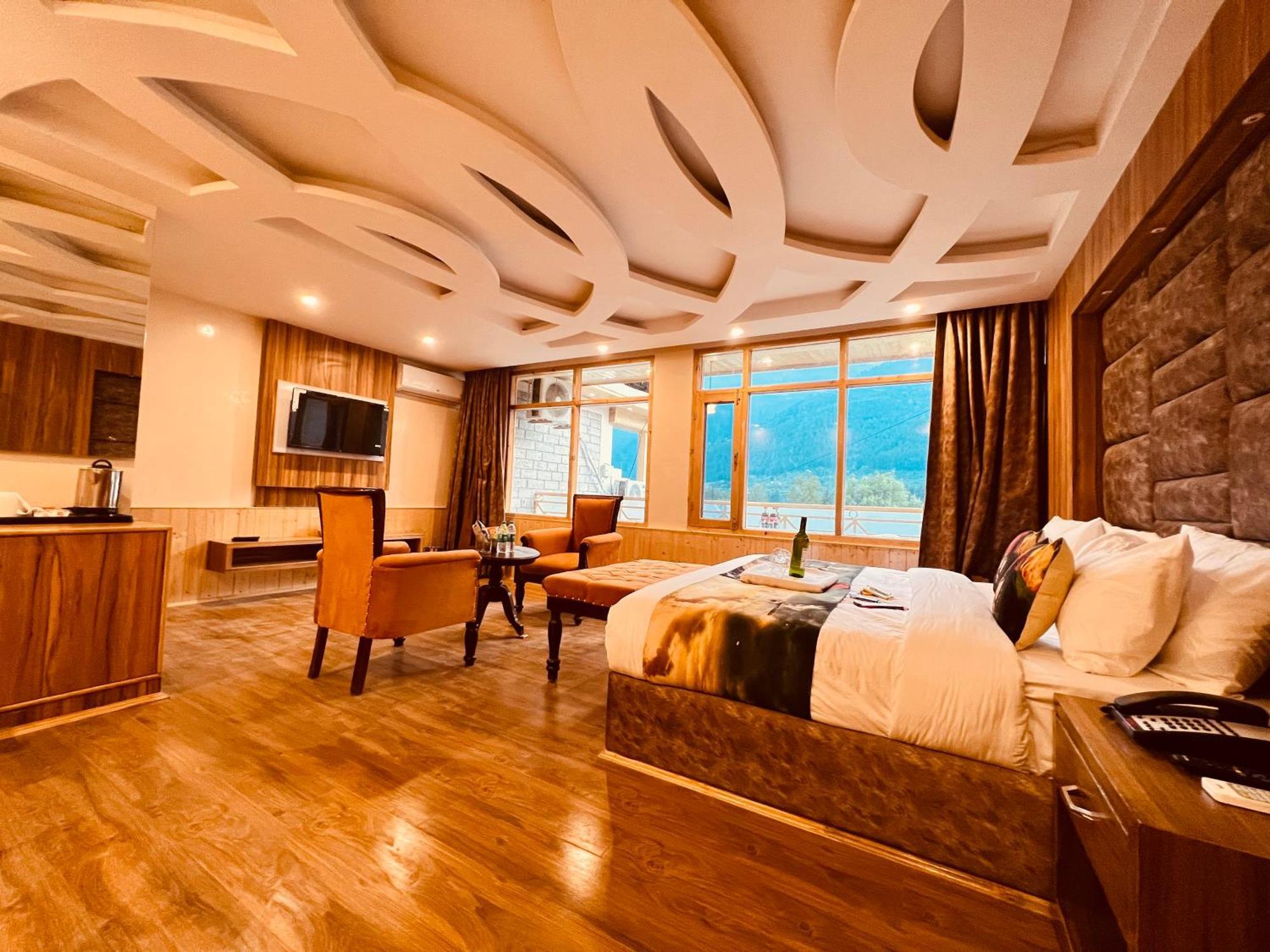 West Western Resort Manali #Neartomallroad #Gym #Lawn #Playingzone #Pooltable #Kidsfriendly #Mountainview #Tabletennis #Familyfriendly #Privateparking Екстер'єр фото