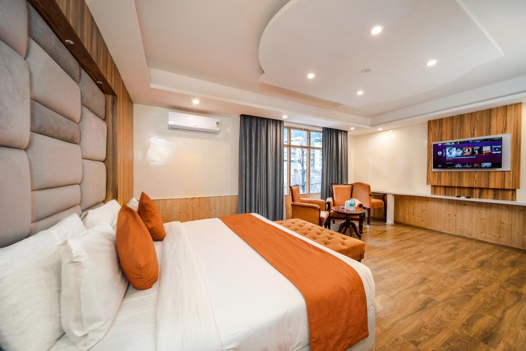 West Western Resort Manali #Neartomallroad #Gym #Lawn #Playingzone #Pooltable #Kidsfriendly #Mountainview #Tabletennis #Familyfriendly #Privateparking Екстер'єр фото